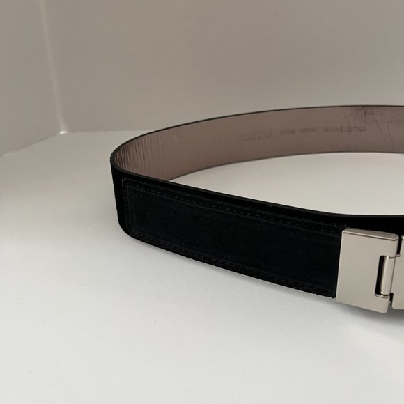 ❤️NEW❤️ Michael Michael Kors❤️ LIMITED EDITION Black Leather Suede Belt … main image 11